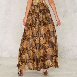Nasty Gal Bohemian Style Maxi Skirt